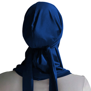 Gorro interior de turbante listo para usar malasio con lazo en la espalda para mujer musulmana Hijab Premium Kerudung Instant Hijab <span class=keywords><strong>Bergo</strong></span> - Product Image 3