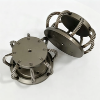 Isolateur de vibrations en câble métallique en acier inoxydable 304, isolation 3D des vibrations, anticorrosion, communication marine et aérienne, protection contre les chocs et les incendies