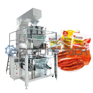 Horizontal Multi-Station Packaging Machine Jelly Enzyme Konjac Spicy Strip Special-Shaped Bag Packaging