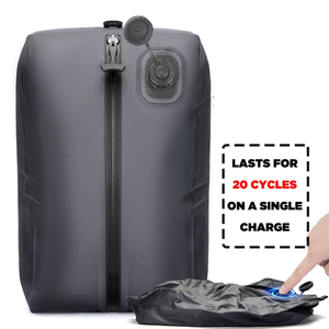 Automatic Electric Vacuum Compression <strong>Bags</strong> with Rechargeable Pump, <strong>Travel</strong> <strong>Storage</strong> <strong>Bags</strong> for Clothes , Suitcase Organizer - Product Image 1