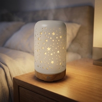 Diffuseur d'arômes, humidificateur d'air, machine d'aromathérapie Machine d'aromathérapie avec conversion de la lumière, lumière d'ambiance, veilleuse