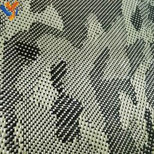 Nouveau tissage Camouflage Kevlars <span class=keywords><strong>fibre</strong></span> de <span class=keywords><strong>carbone</strong></span> mélangé jaune noir aramide tissu en Fiber de <span class=keywords><strong>carbone</strong></span> - Product Image 4
