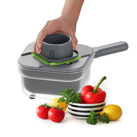 Multifunctionele Keuken Gadget Ui Dicer Voedsel Snijmachine Aardappelen Dunschiller Julienne Cutter Groente Chopper