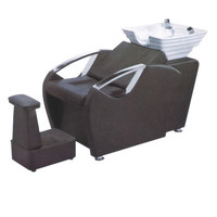 Kisen – fauteuil de massage du dos pour lavage des cheveux, lavage des cheveux avec lavabo et évier