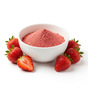 Polvo de Fresa Deshidratado Orgánico, Materia Prima Natural Antiaglomerante, Empaque a Granel para Panadería - Product Image 1