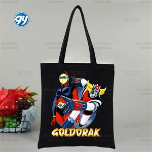 กระเป๋าผ้าแคนวาสลายการ์ตูน Goldorak Ufo Robo Mazinger <span class=keywords><strong>Grendizer</strong></span> สีดำ สำหรับเด็ก สะพายไหล่ ช้อปปิ้ง เป็นมิตรกับสิ่งแวดล้อม - Product Image 5