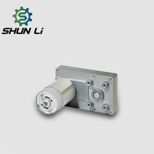Shunli Custom Dc Micro Gear Motor 32Rpm 65RPM 12V 24V Con Ratio 1:640 6N. M Con un cortacésped - Product Image 3