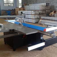 Scie circulaire à table coulissante horizontale de haute précision Vortek, longueur de coupe maximale 3200 mm, moteur 5,5 kW, 380 V/220 V, numérique