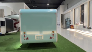 ORANGE RV Carro de Helados <span class=keywords><strong>Malayo</strong></span>, Dulces, Café, Pizza, Bebidas, Remolque de Comida Móvil, Food Truck, Furgoneta de Comida, Negocio Móvil - Product Image 4