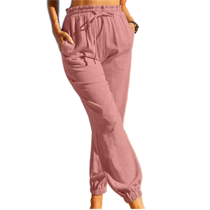 Pantalons et jupes pour femmes, mode décontractée, coupe ample, confortable, élégante, tendance, pour tous les jours, vente en gros - Product Image 1