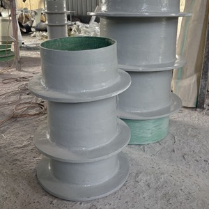 Fiberglass Pipe Fittings Customizable For Hvac Large Diameter Flanges With Ff Surface Treatment - Product Image 1