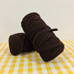 Corda in poliestere macramè intrecciata a mano, motivo a treccia cava tinto, <span class=keywords><strong>filato</strong></span> fantasia per lavori a maglia - Product Image 6