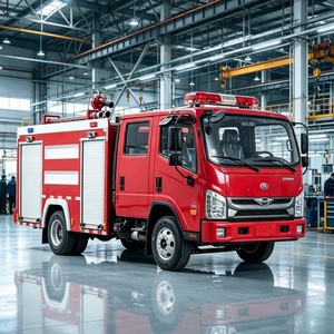 รถดับเพลิง FOTON ยูโร 4 ขนาด 2.6 ตัน บรรทุกน้ำ 4x2 พร้อมอุปกรณ์ดับเพลิง สำหรับการตอบสนองเหตุฉุกเฉิน - Product Image 1