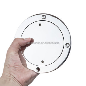 Plaque de pont ronde en acier inoxydable 316, couvercle <span class=keywords><strong>d</strong></span>'<span class=keywords><strong>accès</strong></span> <span class=keywords><strong>étanche</strong></span> pour inspection, anti-corrosion, résistant <span class=keywords><strong>à</strong></span> <span class=keywords><strong>l</strong></span>'<span class=keywords><strong>eau</strong></span> salée, <span class=keywords><strong>trappe</strong></span> <span class=keywords><strong>à</strong></span> bride - Product Image 2