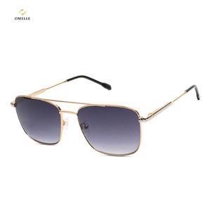 Gafas de Sol OMELLE de Metal Duradero - <span class=keywords><strong>Lentes</strong></span> Polarizadas con Protección UV400, Montura Completa <span class=keywords><strong>Estilo</strong></span> <span class=keywords><strong>Aviador</strong></span>, Ajuste Cómodo para Uso en Exteriores - Product Image 1
