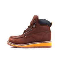 Chaussures de sécurité imperméables à embout composite en cuir Action Leather, marque Goodyear, en acier inoxydable, pour la construction et l'usine