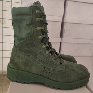 WCY, chaussures tactiques anti-choc pour hommes, équipement de sécurité, vert sauge, 8 pouces - Product Image 4