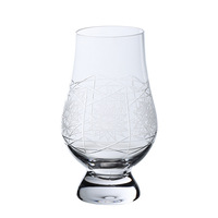 Verres à whisky en forme de tulipe courbés, sculptés à la main et personnalisables, coupes de dégustation en cristal sans plomb, adaptées au whisky, au rhum et au brandy.