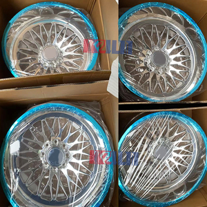 ล้ออัลลอยด์ขนาด 26 นิ้ว ล้ออะลูมิเนียมฟอร์จ 26x14 ฝาครอบดุมล้อแบบลอยตัว - Product Image 5