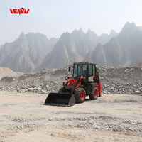 Ekskavator Mini Towable Laris Manis Bersertifikasi CE EPA, Loader Backhoe Mini Besar, Retroexcavadora, Traktor Pertanian 4x4, Loader Backhoe Kecil