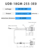 Sensor ultrasónico integrado para controlador de ojo electrónico, detección de lámina simple o doble para sensores de nivel de líquido y película.