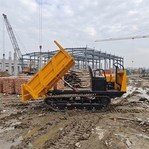Camión Volquete de Orugas de Goma de 2 Toneladas Más Vendido con Descarga Hidráulica para Uso Agrícola, en Granjas y en Construcción - Product Image 5