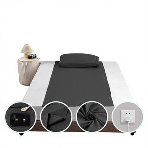 Sábana Plana Antibacteriana, Antienvejecimiento, Conductiva, Ecológica, 95% Algodón, Bordada, 400 Hilos, para Uso en Hoteles, Hospitales y Hogares - Product Image 1