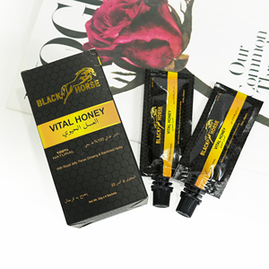 Miel de Caballo Negra de Alta Calidad, Barra de Miel Energética <span class=keywords><strong>Natural</strong></span>, Suplemento Nutricional - Product Image 1