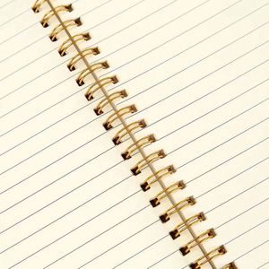 Carnet A5 en papier kraft à double spirale, design simple et élégant, idéal pour l'école, le bureau, la prise de notes, les mémos et autres besoins essentiels - Product Image 3