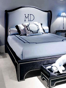 Letto singolo moderno minimalista per cameretta ragazzi, letto imbottito in tessuto con contenitore, per adolescenti, mobili per cameretta bambini - Product Image 4