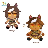 Fabricant de peluches personnalisées à faible MOQ, poupées en peluche Kpop de 20 cm, peluches d'anime, figurines de jeu, jouets en peluche faits à la main
