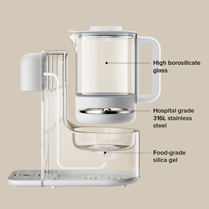 Nuevo lanzamiento KC Certified Intelligent Baby Formula Maker Automático Baby Milk Maker Smart Glass Kettle - Product Image 3