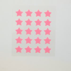 Concealer Gel corak bintang merah muda, tambalan Multi bentuk transparan warna tidak terlihat untuk cakupan efektif - Product Image 1