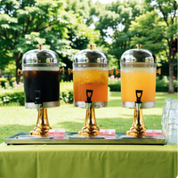 Dispenser Minuman Stainless Steel Berkualitas Tinggi dari Cina untuk Hotel & Restoran, Dispenser Jus Bir Dingin dengan Harga Terjangkau
