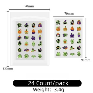 24 Patchs Hydrocolloïdes Anti-Acné en Forme d'Étoile et de Cœur, Faciles à Retirer, Version Luminescente - Product Image 3