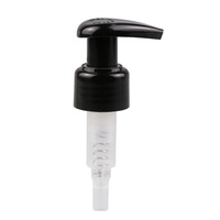 Pompe distributrice de savon en plastique 24/410 28/410, couvercles de pompe à lotion avec verrouillage gauche-droite