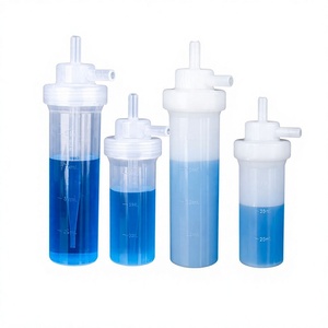 Bouteille d'absorption en plastique, flacon tampon à bulles en polyéthylène PE pour la collecte de gaz en laboratoire 75 ml 100 ml - Product Image 5