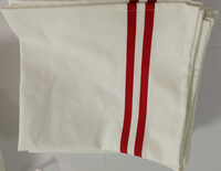100% Cotton Napkin/tea Towel with Stripes Printing With1cm Hem