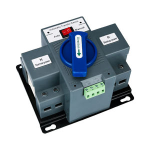 Interruptor de Transferencia Automática de Doble Potencia GERK Monofásico 2P 16A-125A CA 230V 50/60Hz con Certificación CCC CE, Sistema de Alimentación Ininterrumpida CB ATS - Product Image 3