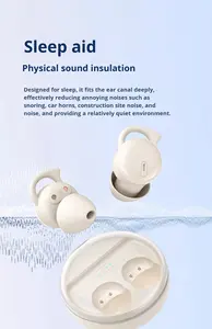 Auriculares inalámbricos Q26 transfronterizos para dormir, intrauditivos mini de ajuste personalizado, impermeables IPX4, chipset Jerry, sin sensación de presión al acostarse - Product Image 6