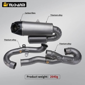 Nuevo Sistema de Escape para Motocicleta Ducati V4 V4S 2025, Modificación Arrow, Aleación de Titanio Completa, Sección Trasera Derecha - Product Image 2
