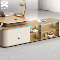 Meubles de bureau de luxe pour PDG, table de bureau pour cadre dirigeant, bureau de direction, Mesa De Oficina, Scrivania Ufficio, Table De Bureau