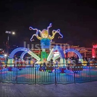Best-seller Jeu de pieuvre rotatif pour parc d'attractions Big Octopus Thrill Fun Fair Ride for Kids