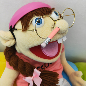 Pupazzo di Peluche Jeffy per Amici e Fan con Mani Staccabili per Regali di Halloween e Feste Pupazzi e Teatri di <span class=keywords><strong>Marionette</strong></span> - Product Image 2