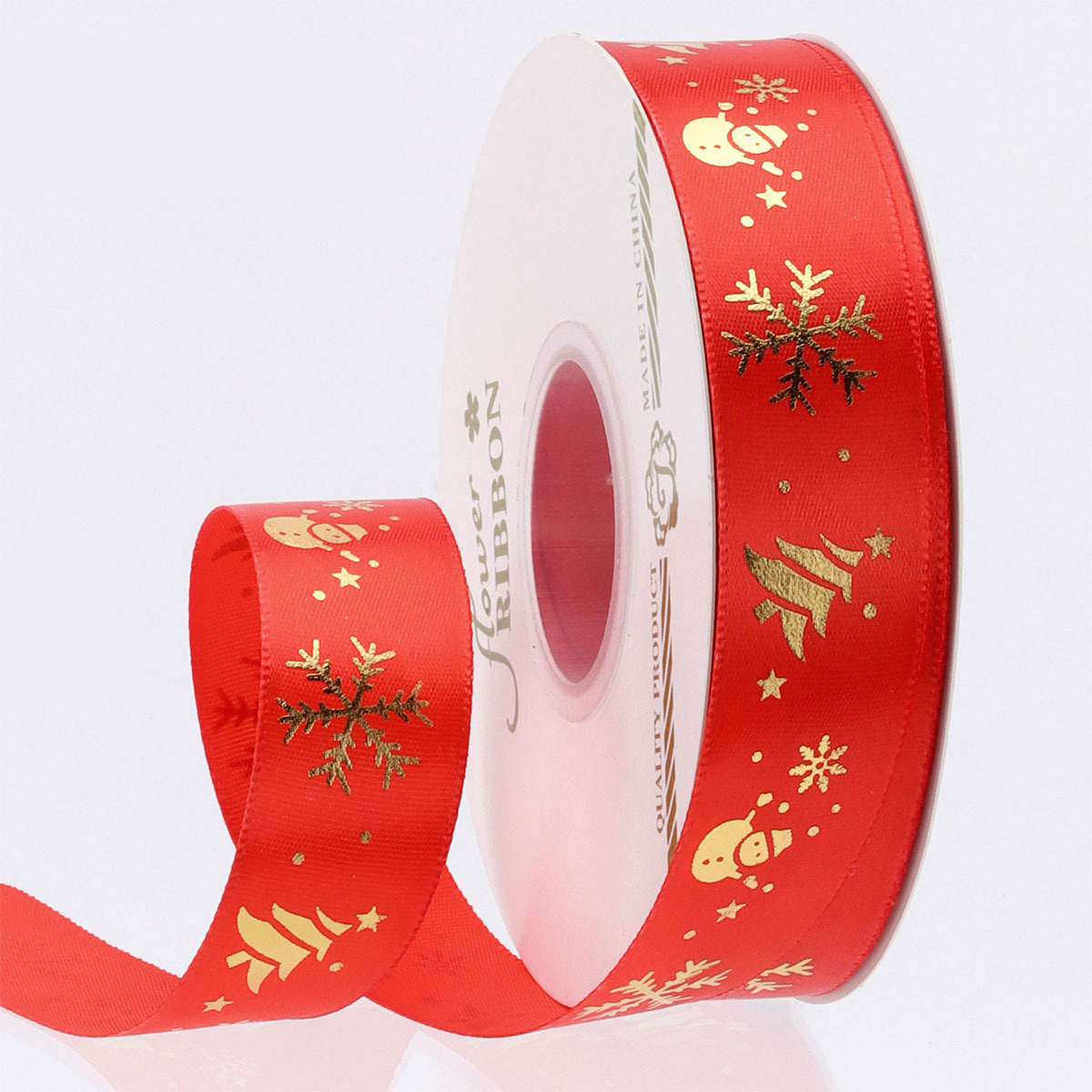 2,5 cm [Bonhomme de neige] grand rouge - 40 yards