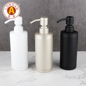Dispenser <span class=keywords><strong>di</strong></span> Sapone Liquido in Acciaio Inox 304 da 300ml, Bottiglia Cilindrica per Shampoo e Bagnoschiuma per Bagni <span class=keywords><strong>di</strong></span> Hotel - Product Image 2