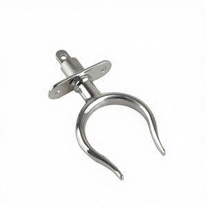 Support en acier inoxydable 316 pour rames et blocs de rames, neuf, en plastique, pour bateau de sauvetage, embarcation, yacht et radeau - Product Image 2