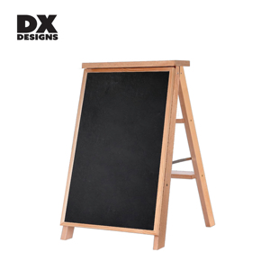 DX Designs-<span class=keywords><strong>Tableau</strong></span> <span class=keywords><strong>noir</strong></span> en alliage d'aluminium avec cadre pour <span class=keywords><strong>menu</strong></span> de table, bar, café, trottoir - Product Image 2