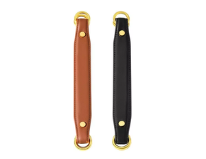 Cinghia Corta in Pelle Bovina di Prima Qualità con Fibbia in Rame per la Ristrutturazione di Borse Retrò Europee e Americane - Vendita all'Ingrosso - Product Image 1