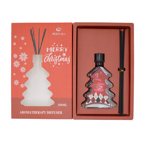 Diffusore di Aromi Natalizio di Lusso in Vetro da 200ml, Lunga Durata, Ecologico, Senza Alcool, con Oli Essenziali per la Casa - Product Image 3